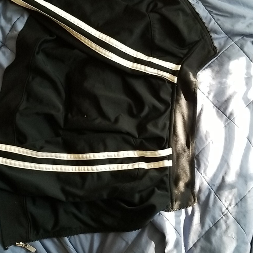 Black zipper up